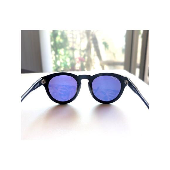 DIFF Eyewear Dime II Sunglasses Round Mirrored Retro UV Polarized - Picture 10 of 10